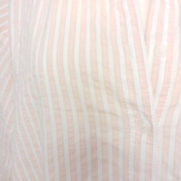 Anthropologie Oversized Striped Sleep Shirt Size Large - Picture 3 of 8